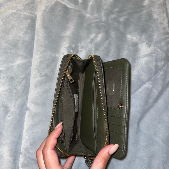 Olive Green Wristlit - Picture 5 of 7